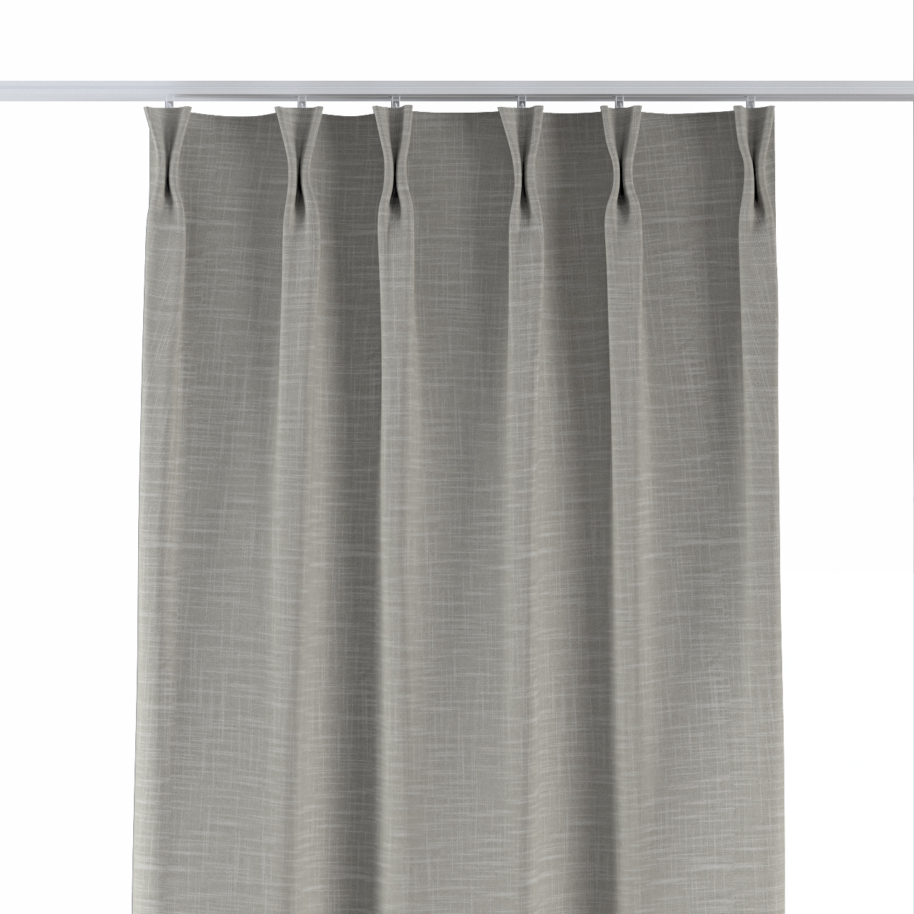 Vorhang mit flämischen 2-er Falten, beige, Harmony (144-77) günstig online kaufen