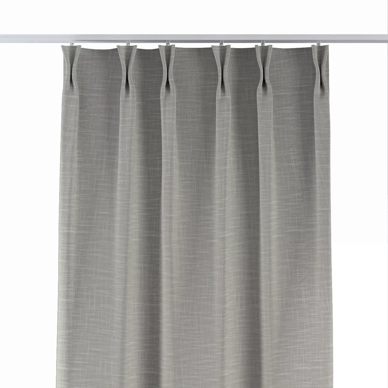 Vorhang mit flämischen 2-er Falten, beige, Harmony (144-77) günstig online kaufen