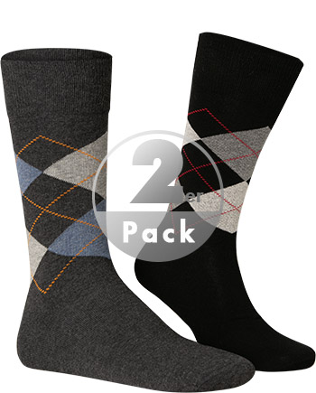 Burlington Basic Gift Box Herren Socken, 40-46, Mehrfarbig, Argyle, Baumwol günstig online kaufen