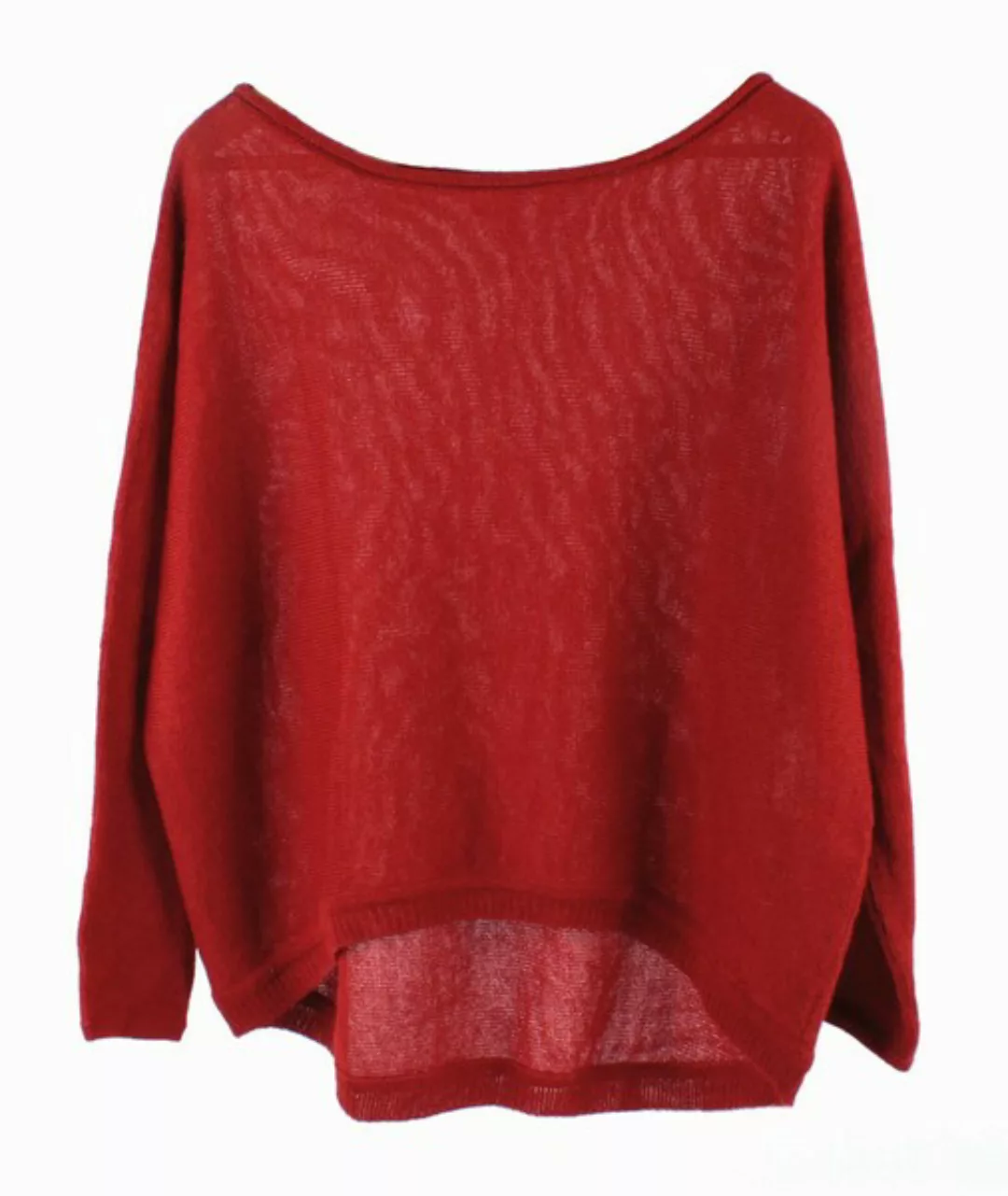 Sweater 100% Aus Alpaka, Rostrot, Verschiedene Größen günstig online kaufen