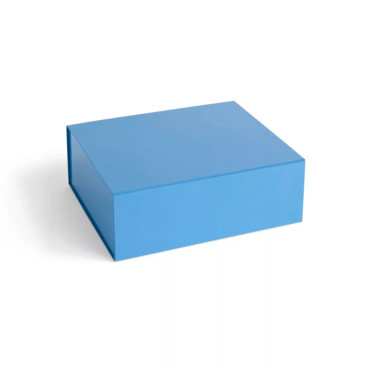 HAY - Colour Aufbewahrungsbox M magnetisch - himmelblau/LxBxH 35x29,5x12,5c günstig online kaufen