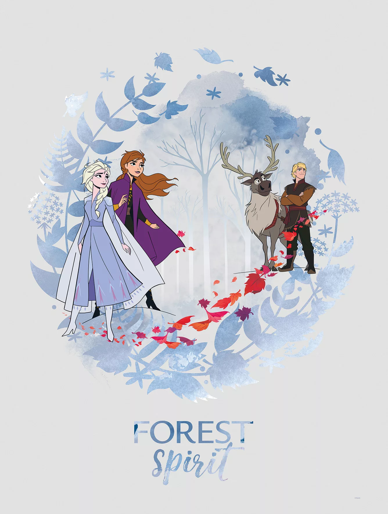 Komar Poster »Frozen Spirit«, Disney, (1 St.) günstig online kaufen