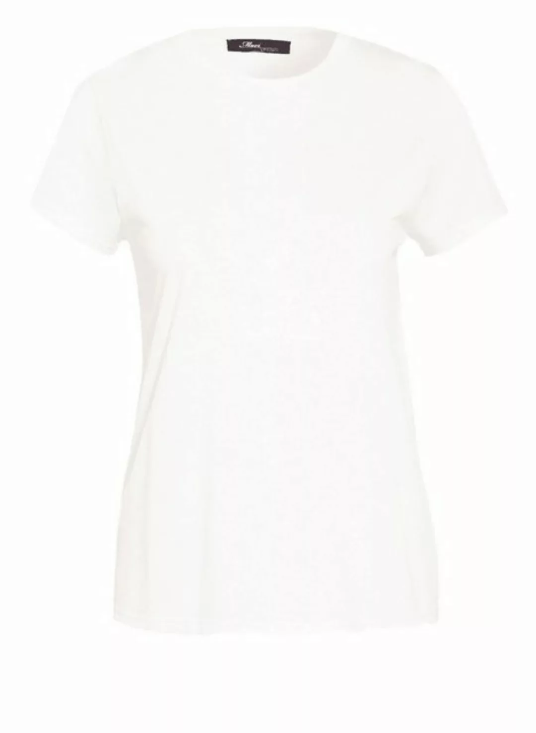 Mavi Kurzarmshirt Lux Satin Touch Antique White Jersey mit Modalanteil günstig online kaufen