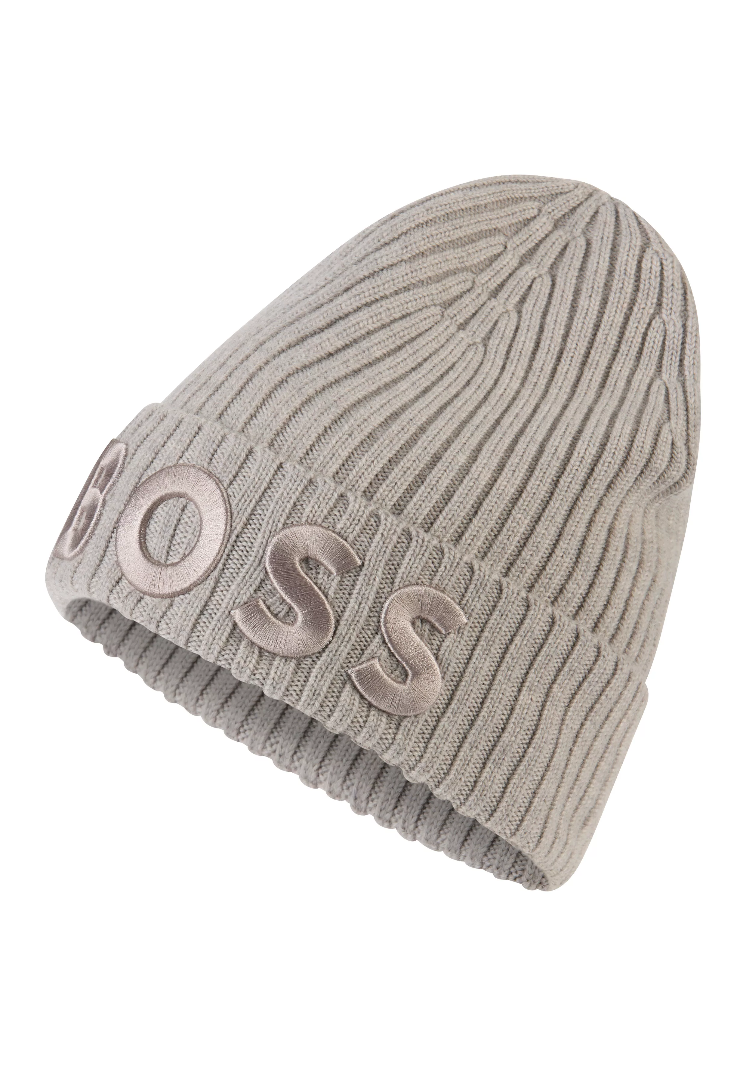 BOSS Beanie "Lara hat", mit großem BOSS Schriftzug günstig online kaufen