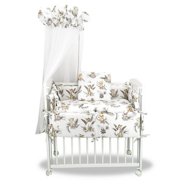 Baby-Delux Beistellbett Babybett Dschungel Beige, Stillbett 90x40 weiß höhe günstig online kaufen