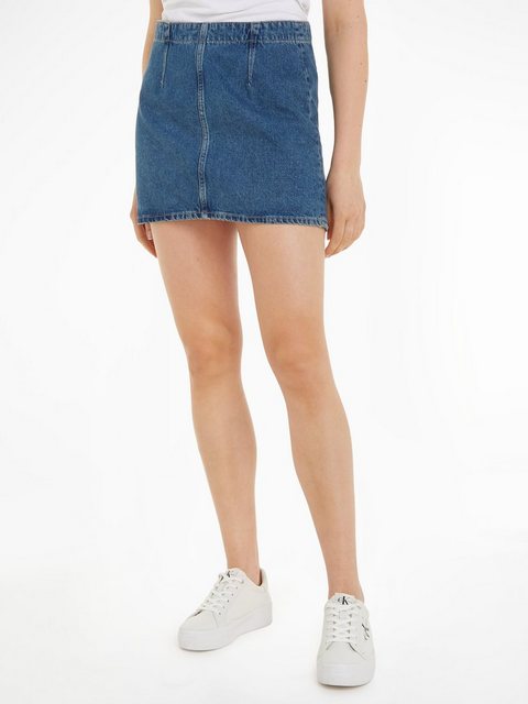 Calvin Klein Jeans Jeansrock DARTED DENIM SKIRT günstig online kaufen