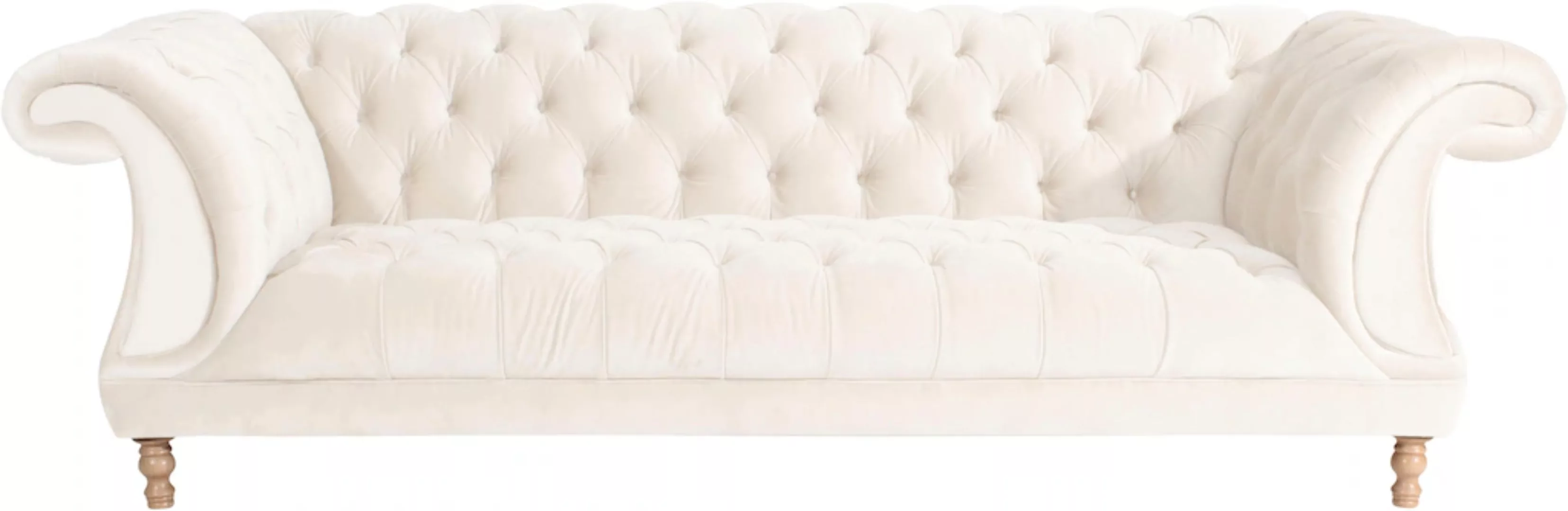 Max Winzer Chesterfield-Sofa "Isabelle", mit Knopfheftung & gedrechselten F günstig online kaufen