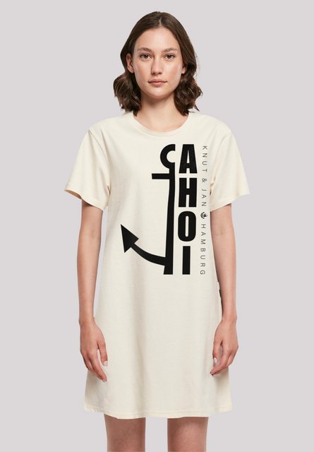 F4NT4STIC Shirtkleid "Ahoi Anker Knut & Jan Hamburg", Print günstig online kaufen