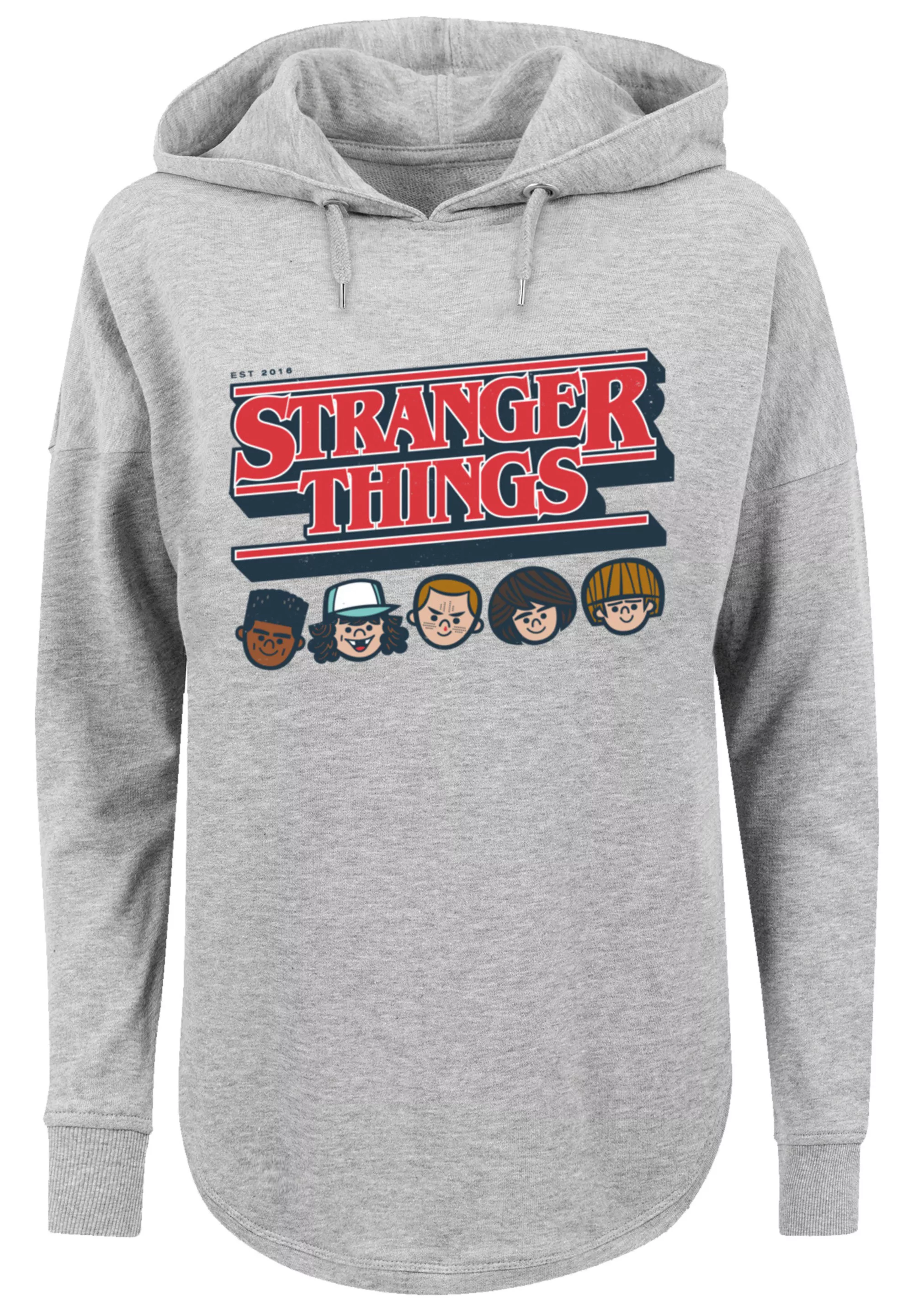 F4NT4STIC Kapuzenpullover "Stranger Things Caricature Logo Netflix TV Serie günstig online kaufen