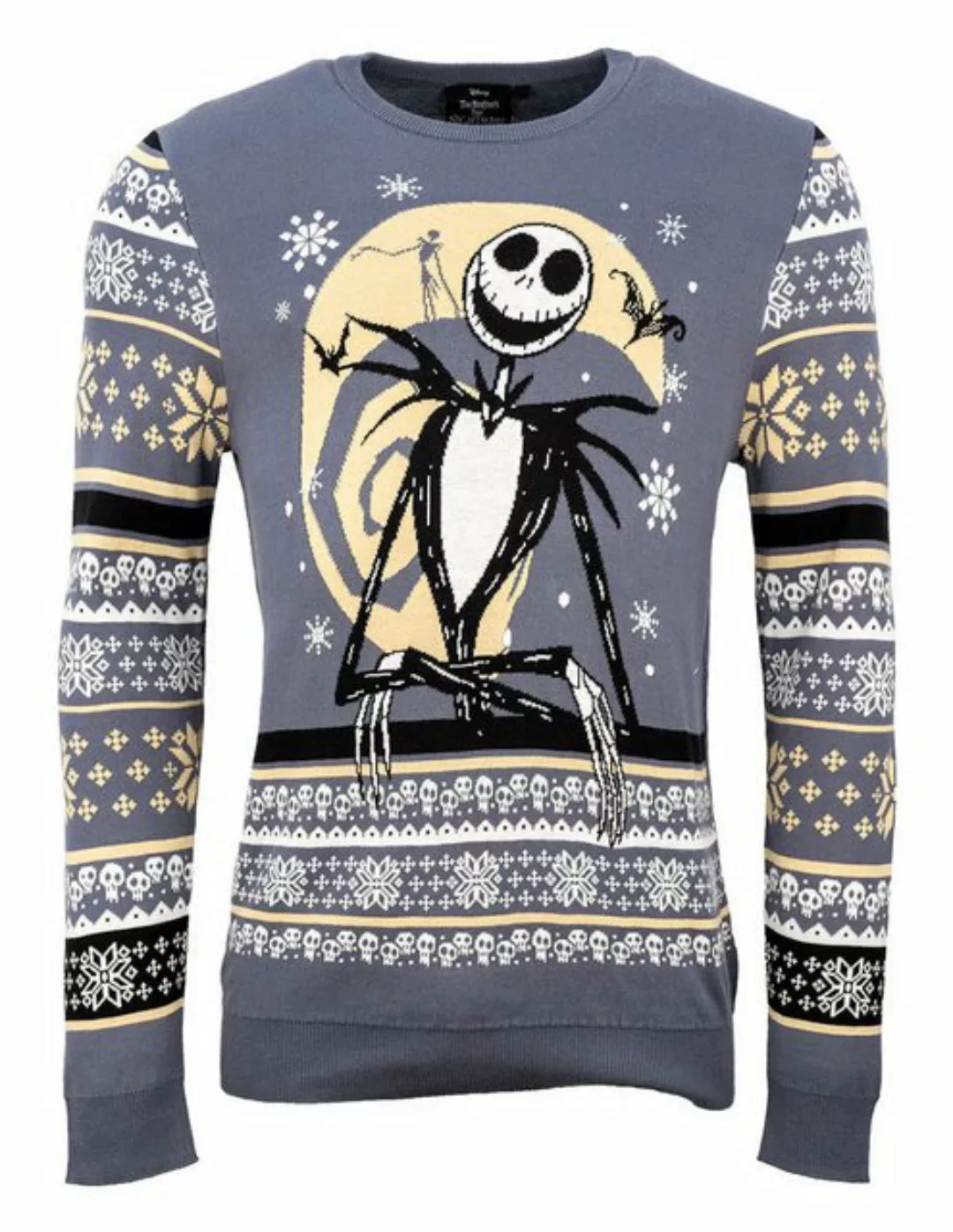 The Nightmare Before Christmas Weihnachtspullover Snowflakes Weihnachtspull günstig online kaufen