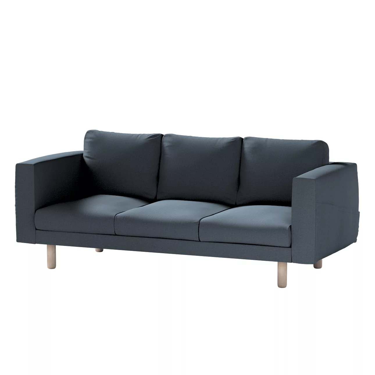 Bezug für Norsborg 3-Sitzer Sofa, Dunkelblau, Norsborg 3-Sitzer Sofabezug, günstig online kaufen