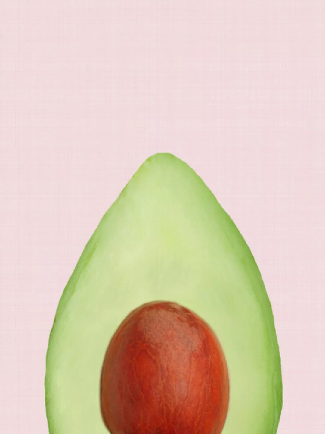 Poster / Leinwandbild - Avocado günstig online kaufen