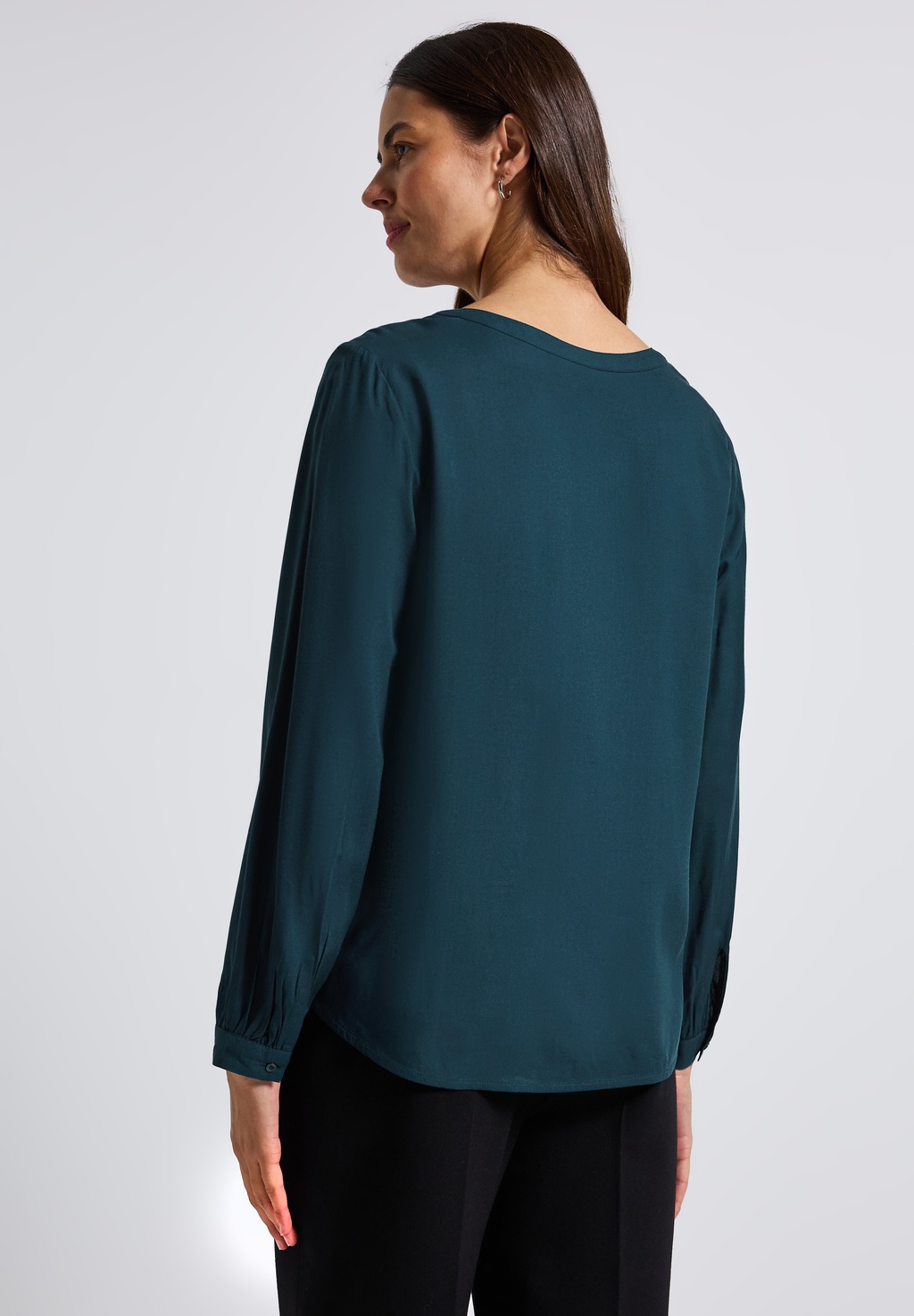 STREET ONE Langarmbluse, aus softer Viskose günstig online kaufen