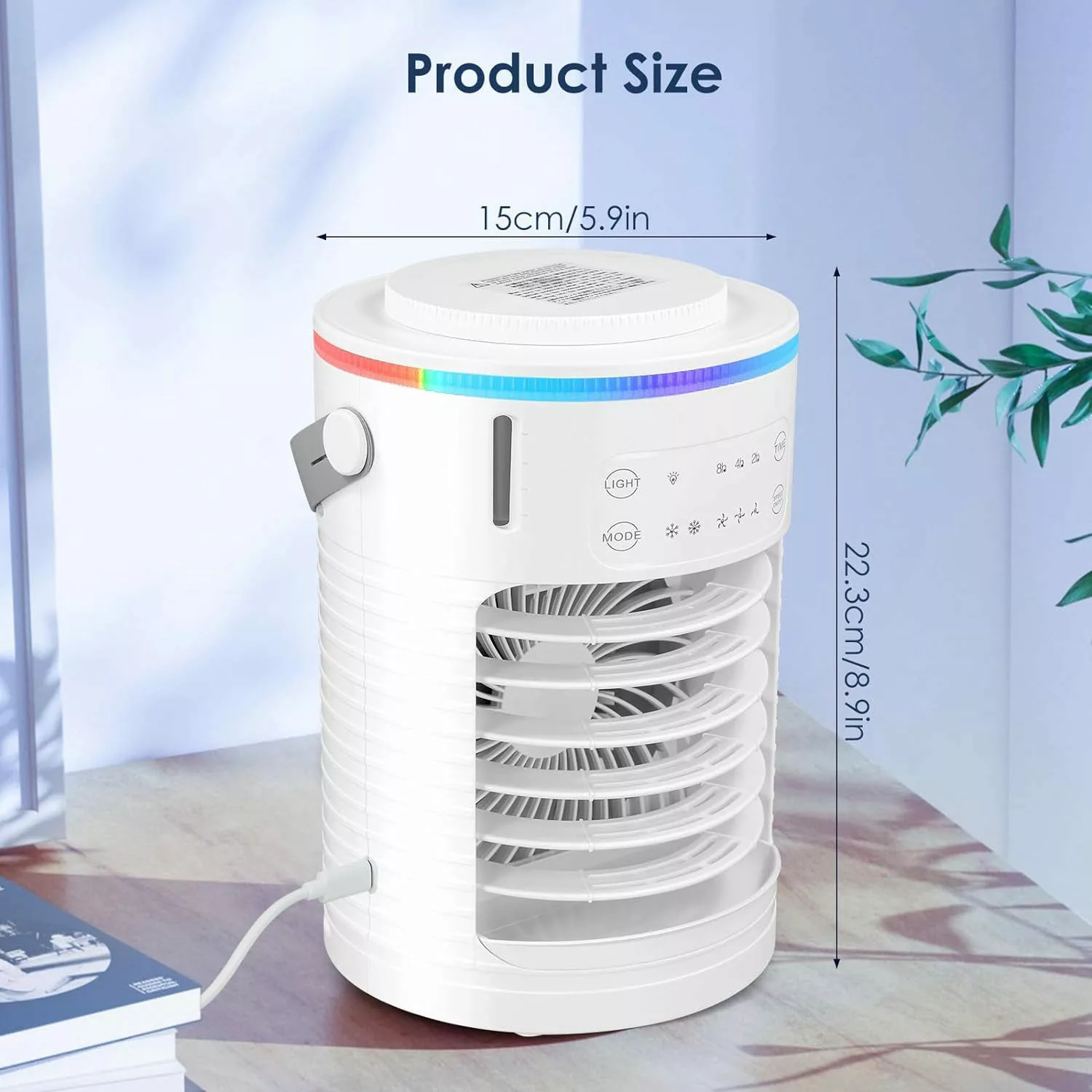 ZEUOPQ Ventilatorkombigerät Tragbarer Luftkühler Ventilator, 4-in-1-Multifu günstig online kaufen