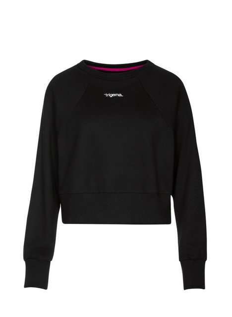 Trigema Sweatshirt TRIGEMA Cropped Sweatshirt in leichter Qualität günstig online kaufen