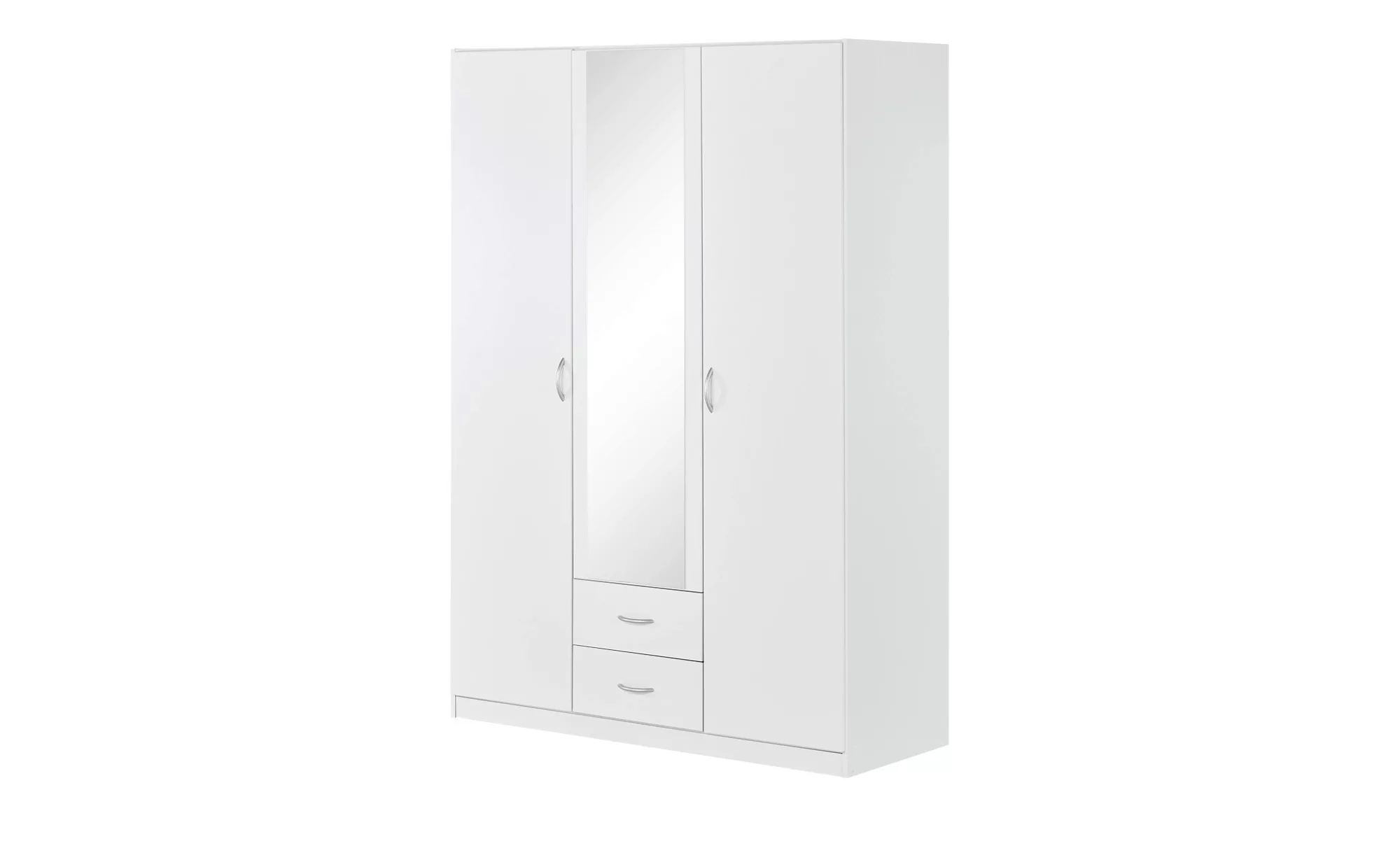 Kleiderschrank  Case - weiß - 136 cm - 197 cm - 54 cm - Sconto günstig online kaufen