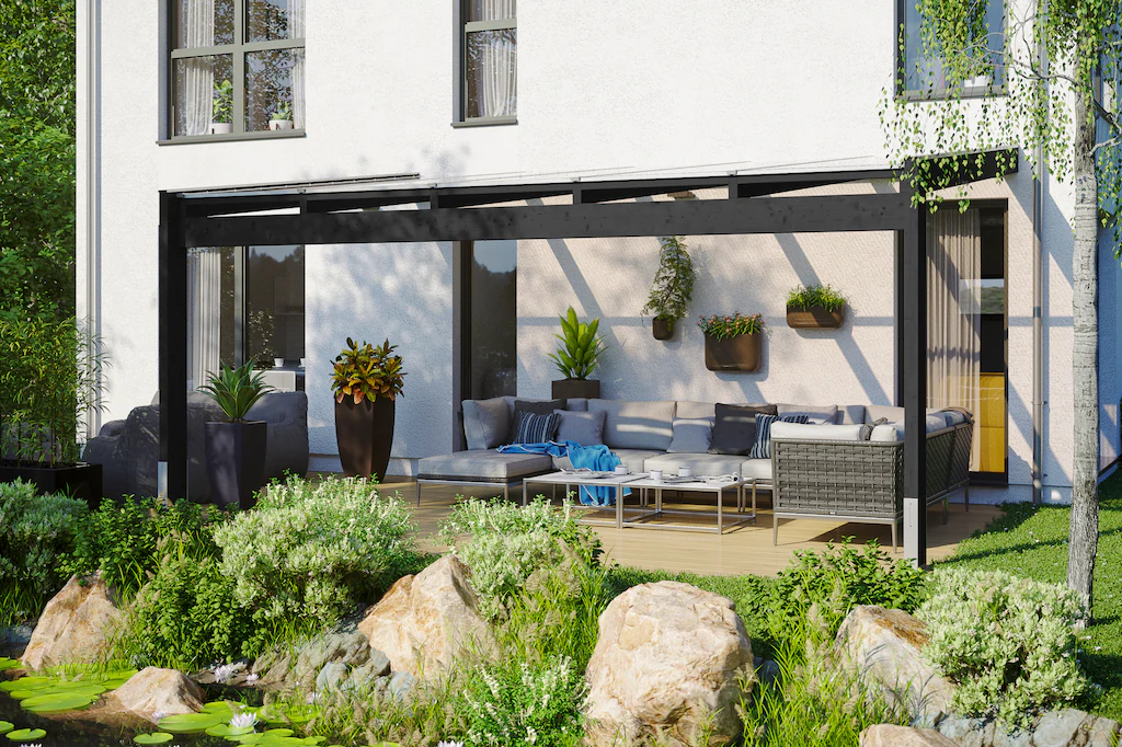 Skanholz Terrassendach "Novara" günstig online kaufen