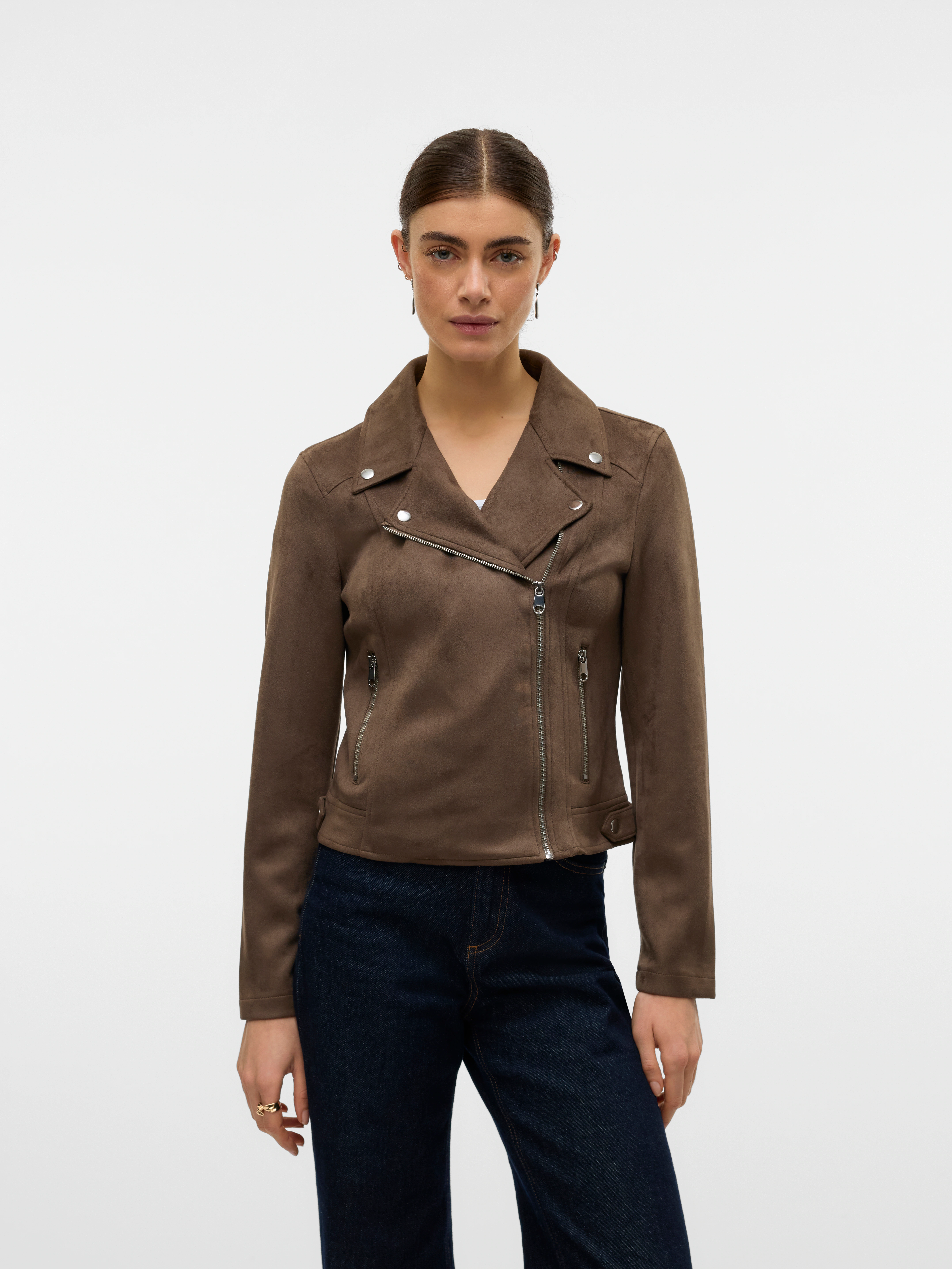 Vero Moda Lederimitatjacke "VMJOSE SHORT FAUX SUEDE JACKET NOOS" günstig online kaufen