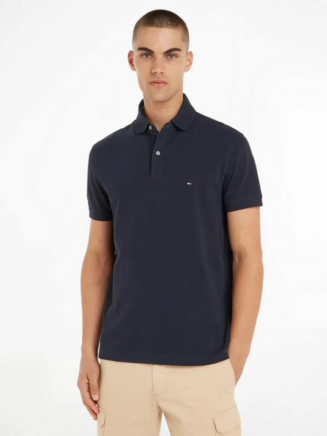 Tommy Hilfiger Poloshirt 1985 REGULAR POLO aus hochwertiger Baumwoll-Piqué- günstig online kaufen