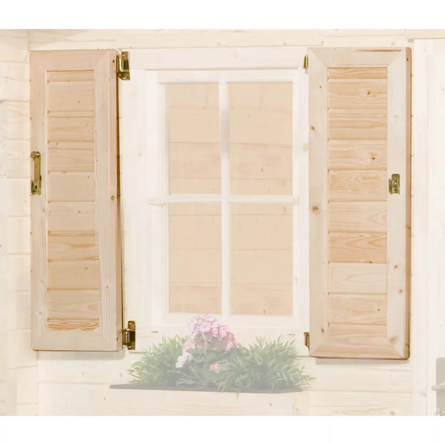 Weka Fensterladen 2-seitig für Fenster 69 x 91 cm günstig online kaufen