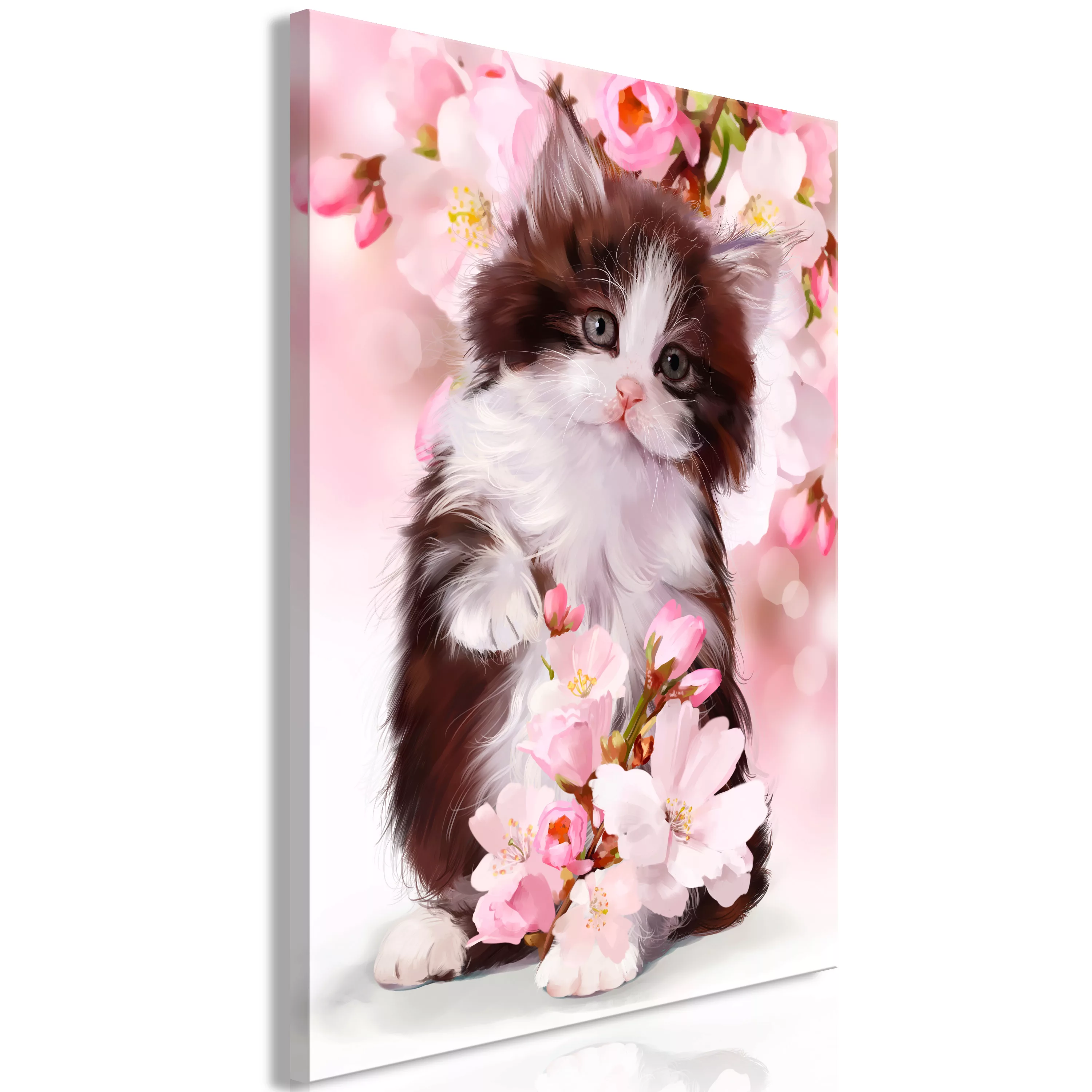 Wandbild - Sweet Kitty (1 Part) Vertical günstig online kaufen