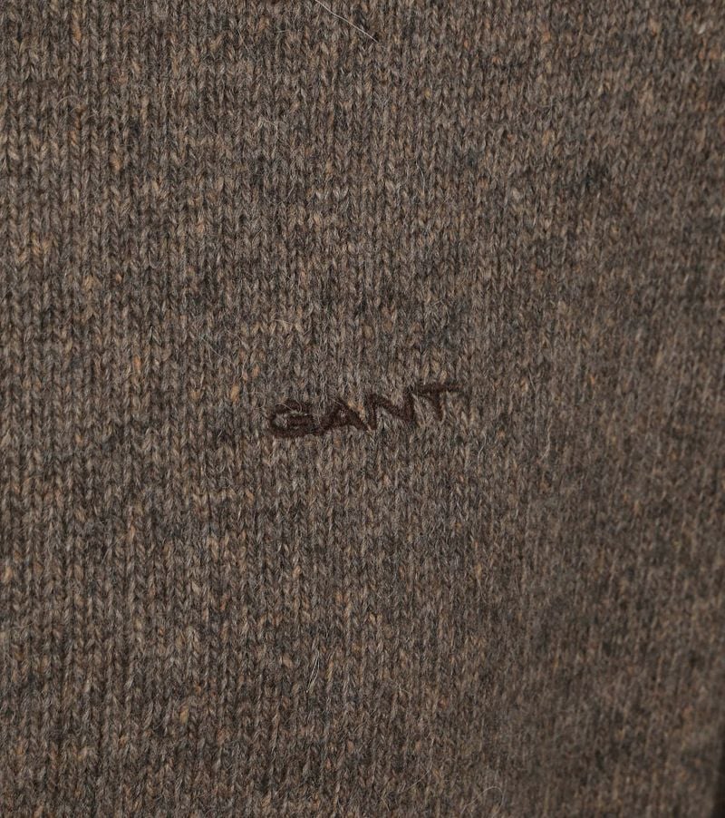 Gant Pullover Wool Blend Braun - Größe XL günstig online kaufen