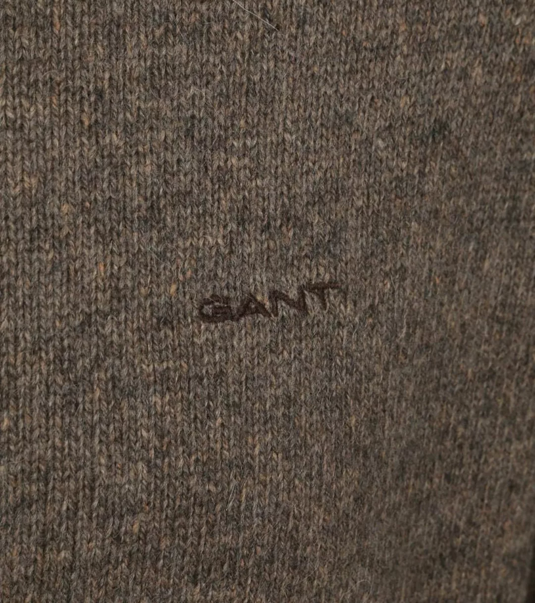 Gant Rundhalspullover WOOL BLEND C-NECK in melierter Optik günstig online kaufen