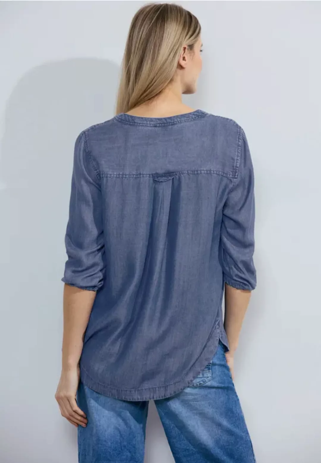Jeans Look Bluse günstig online kaufen