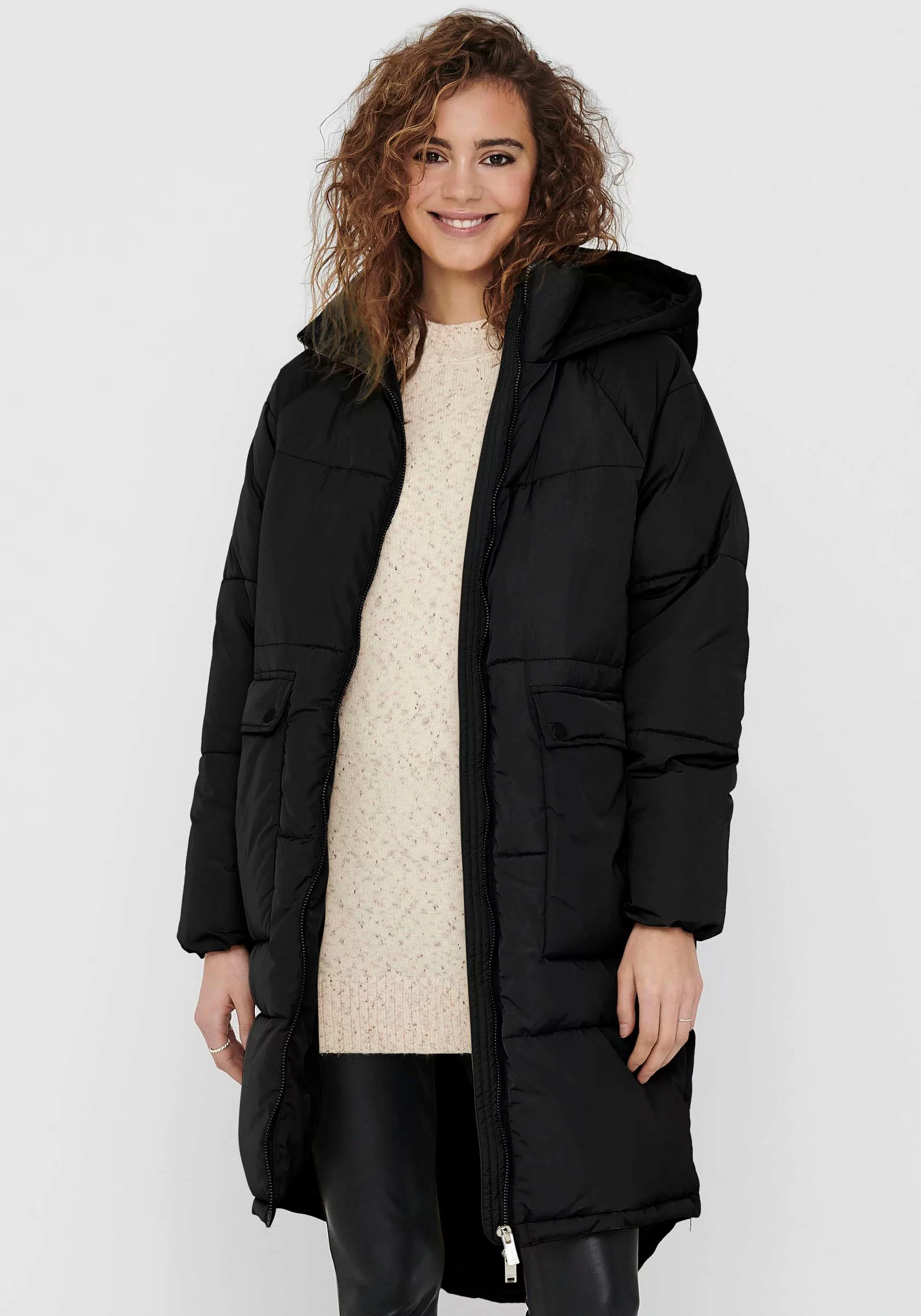 ONLY Steppmantel "ONLGABI OVERSIZED LONG COAT OTW NOOS" günstig online kaufen