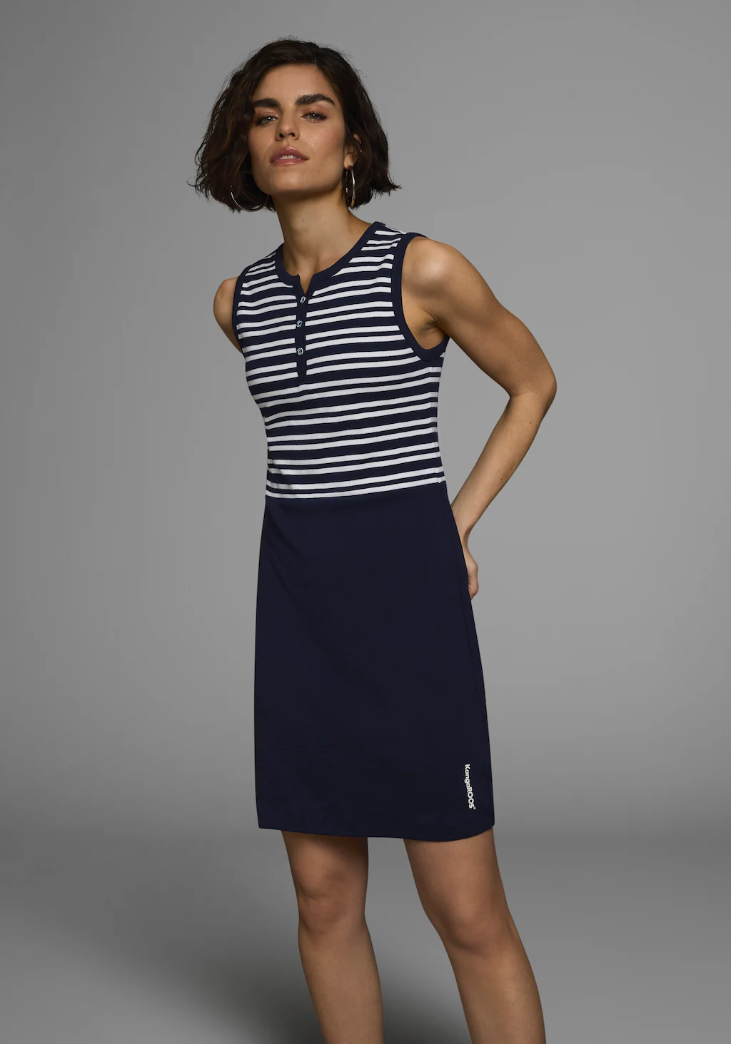 KangaROOS Sommerkleid aus Rippware, Mini-Länge günstig online kaufen