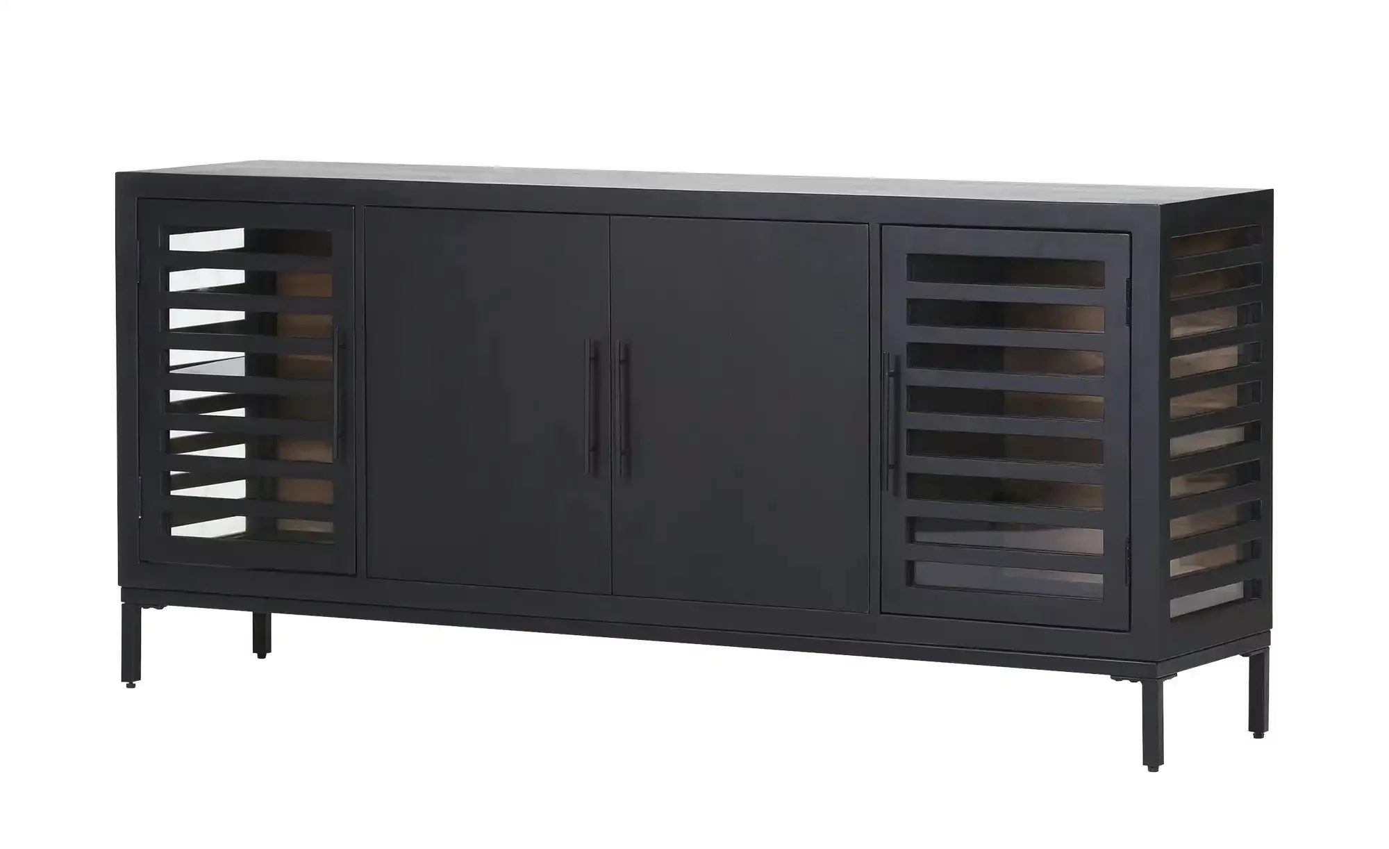 Sideboard  Masca ¦ schwarz ¦ Maße (cm): B: 180 H: 80 T: 43 Kommoden & Sideb günstig online kaufen