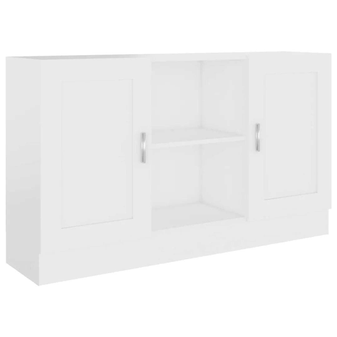 Sideboard Weiß 120x30,5x70 Cm Spanplatte günstig online kaufen