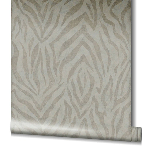 Marburg Vliestapete GZSZ Zebra-Look Streifen 10,05 m x 0,53 m Beige FSC® günstig online kaufen