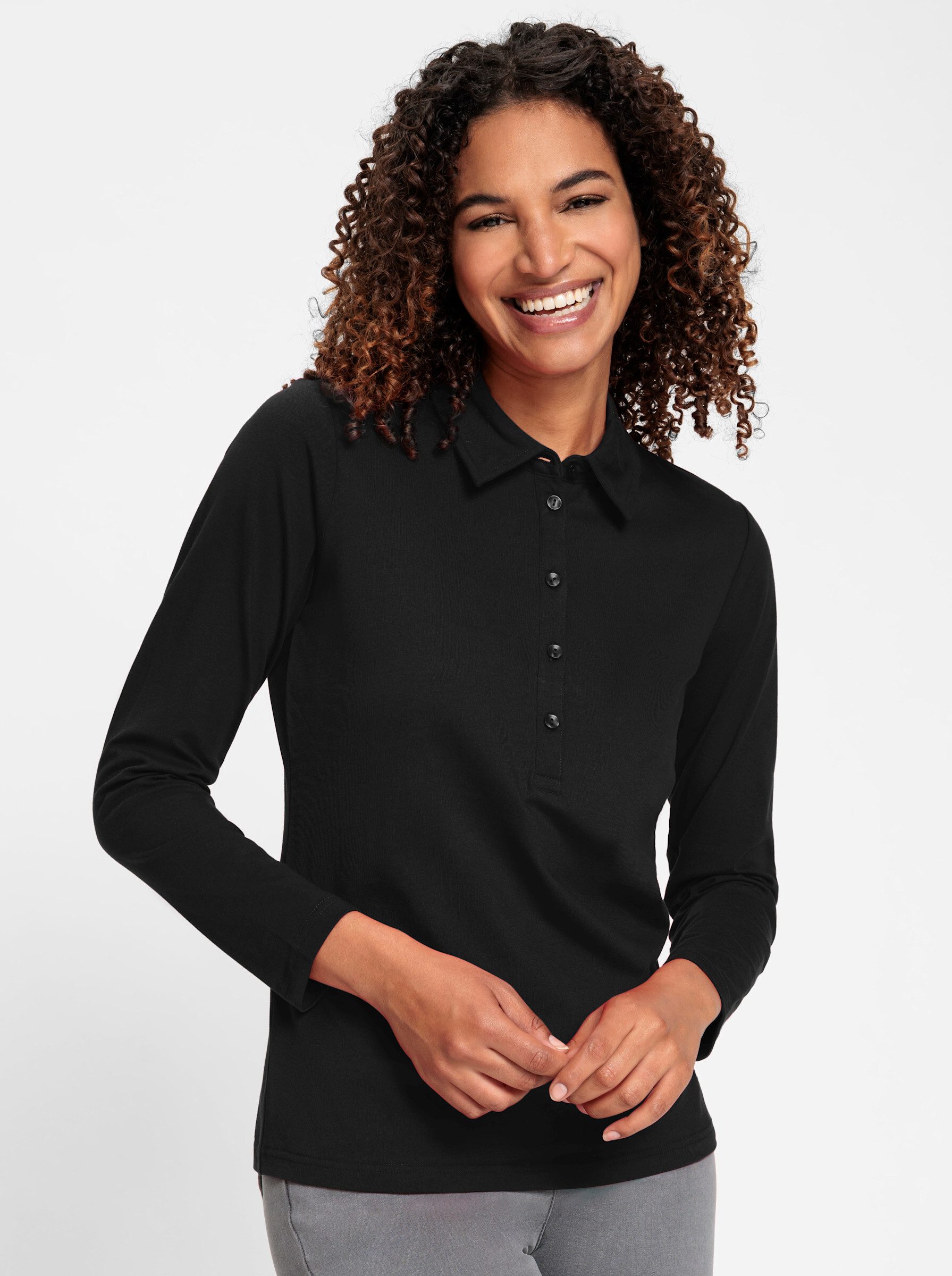 Casual Looks Poloshirt "Poloshirt", (1 tlg.) günstig online kaufen