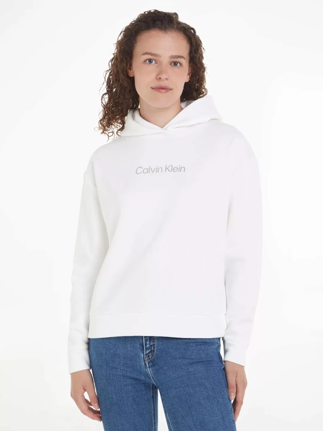 Calvin Klein Kapuzensweatshirt "HERO METALLIC LOGO HOODIE", mit Calvin Klei günstig online kaufen
