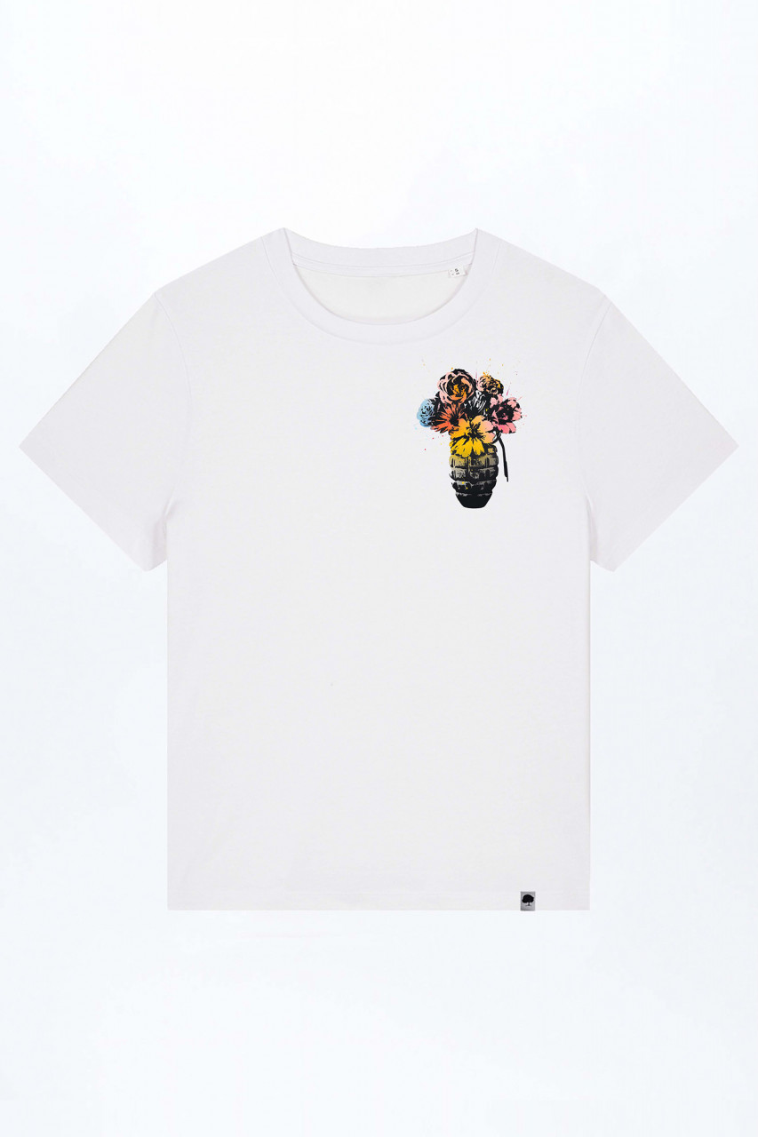 Granate Damen T-Shirt aus Bio Baumwolle günstig online kaufen