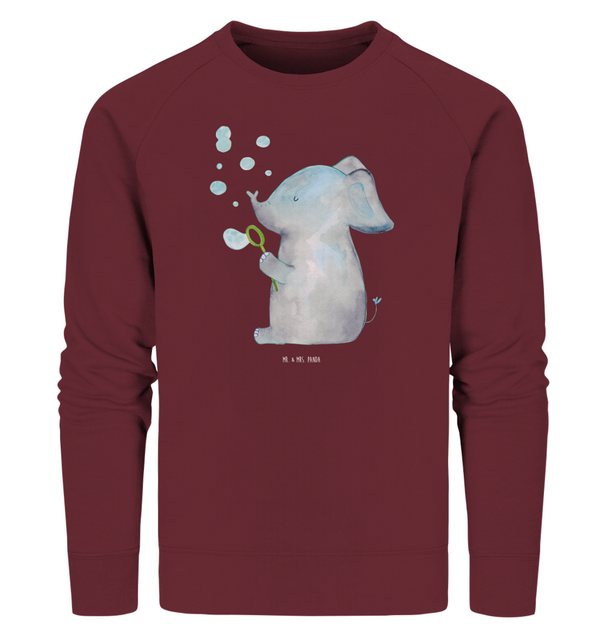 Mr. & Mrs. Panda Longpullover Größe XXL Elefant Seifenblasen - Burgundy - G günstig online kaufen