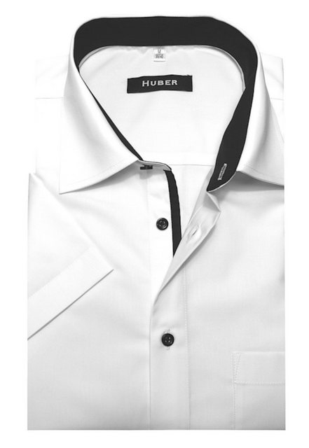 Huber Hemden Kurzarmhemd HU-0199 Kentkragen, Kontrast, Kurzarm, Regular-ger günstig online kaufen