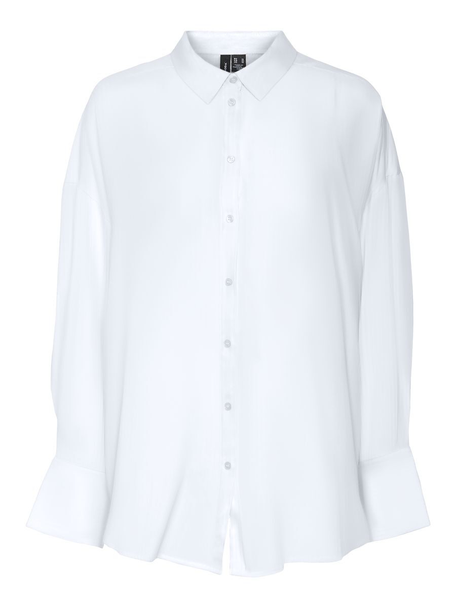 VERO MODA Longline Hemd Damen White günstig online kaufen