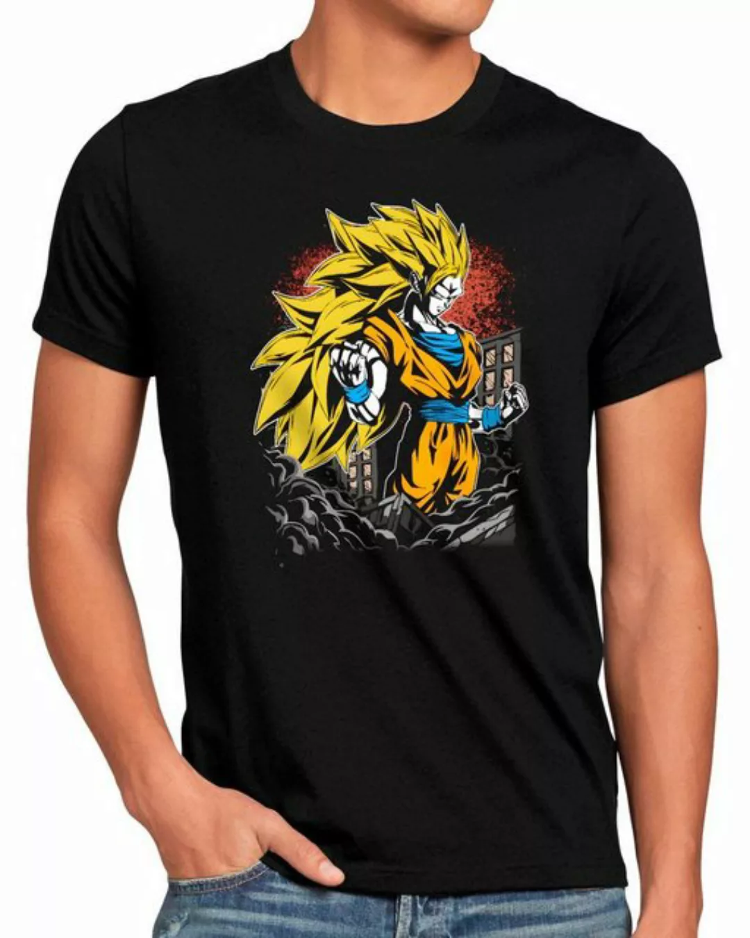 style3 T-Shirt Goku Transformation super dragonball z gt songoku dbz daima günstig online kaufen