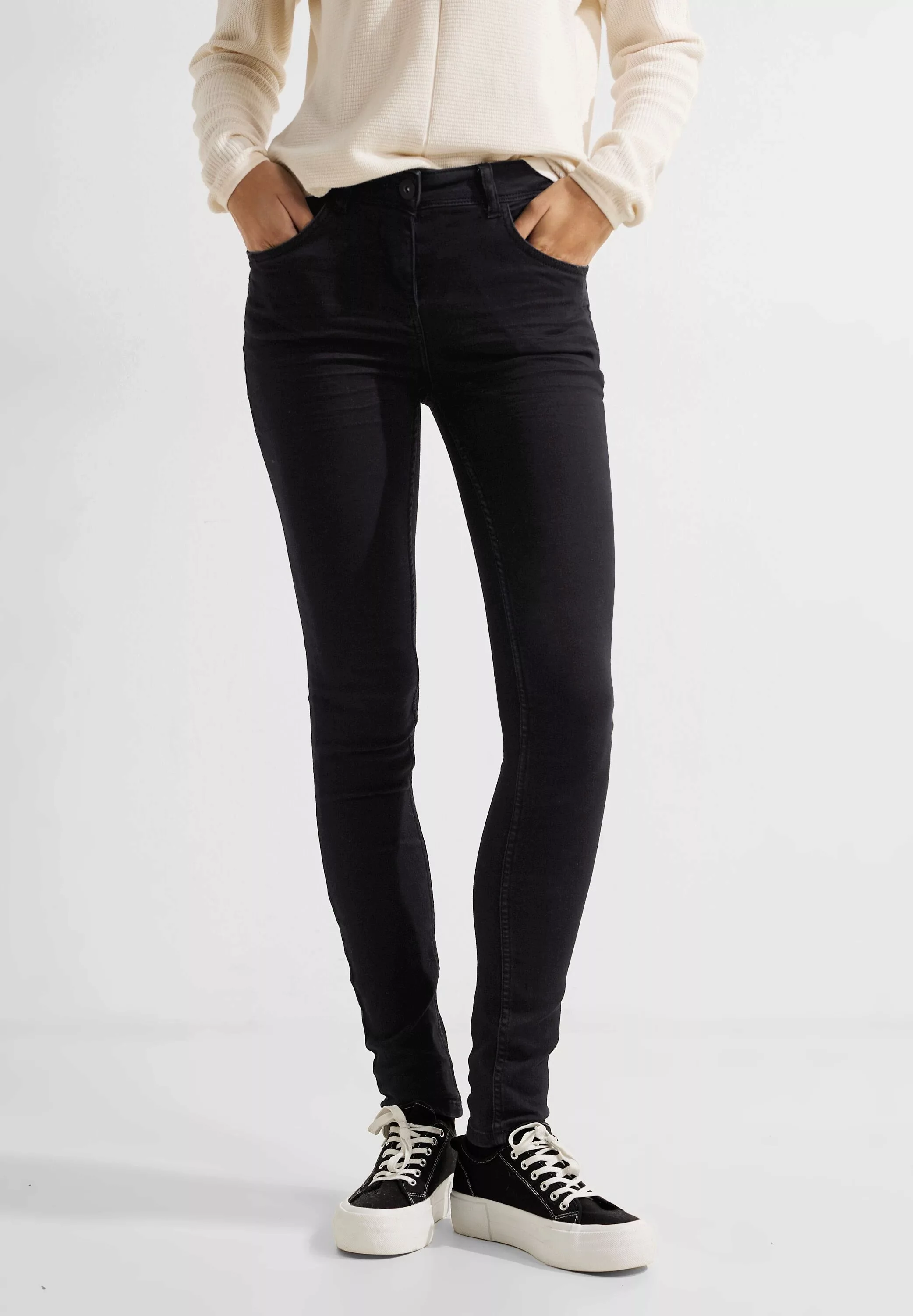 Cecil Slim-fit-Jeans "Slim Fit Jeans Style Vicky" günstig online kaufen