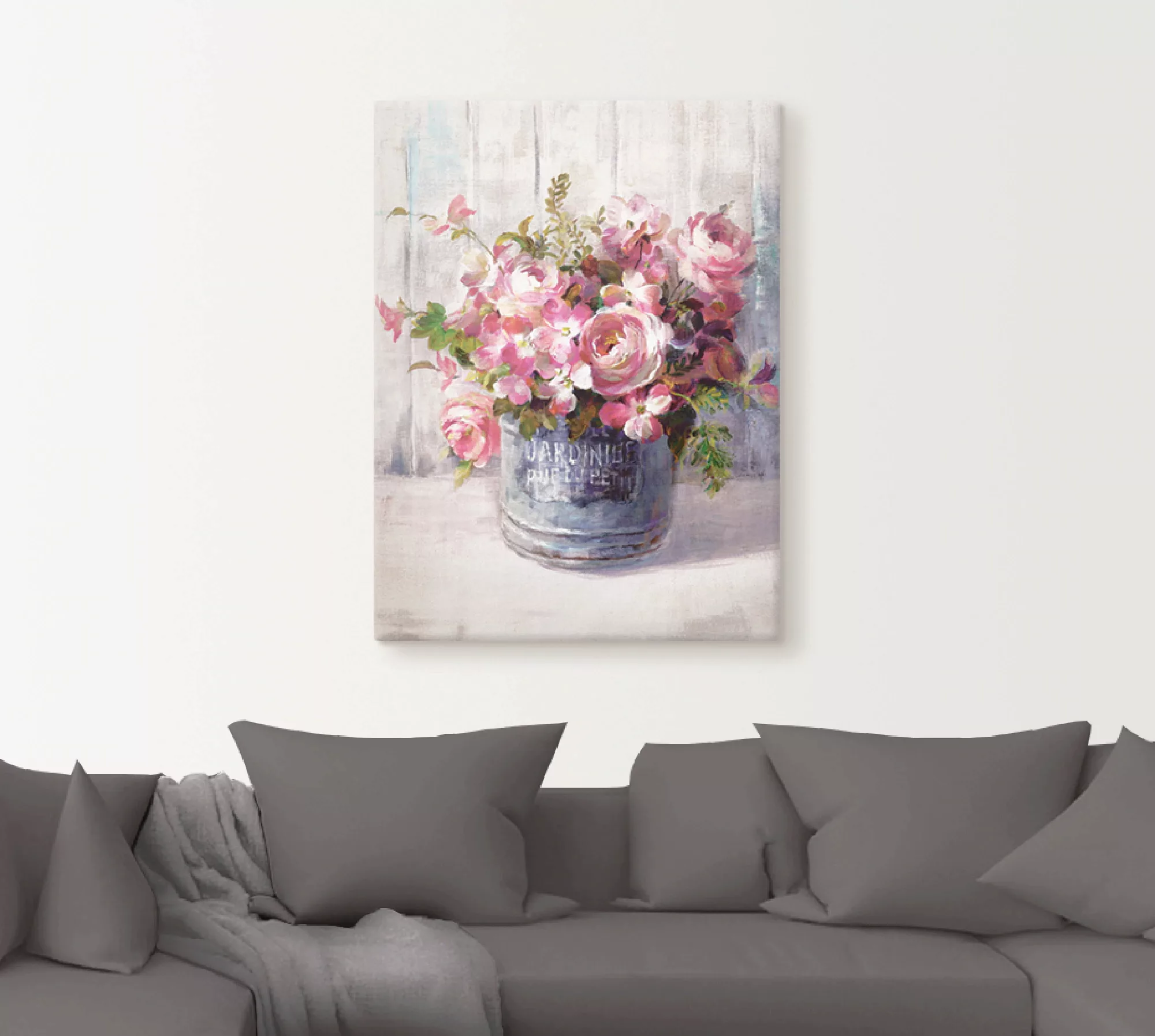 Artland Wandbild »Gartenblumen I«, Blumen, (1 St.), als Leinwandbild, Poste günstig online kaufen