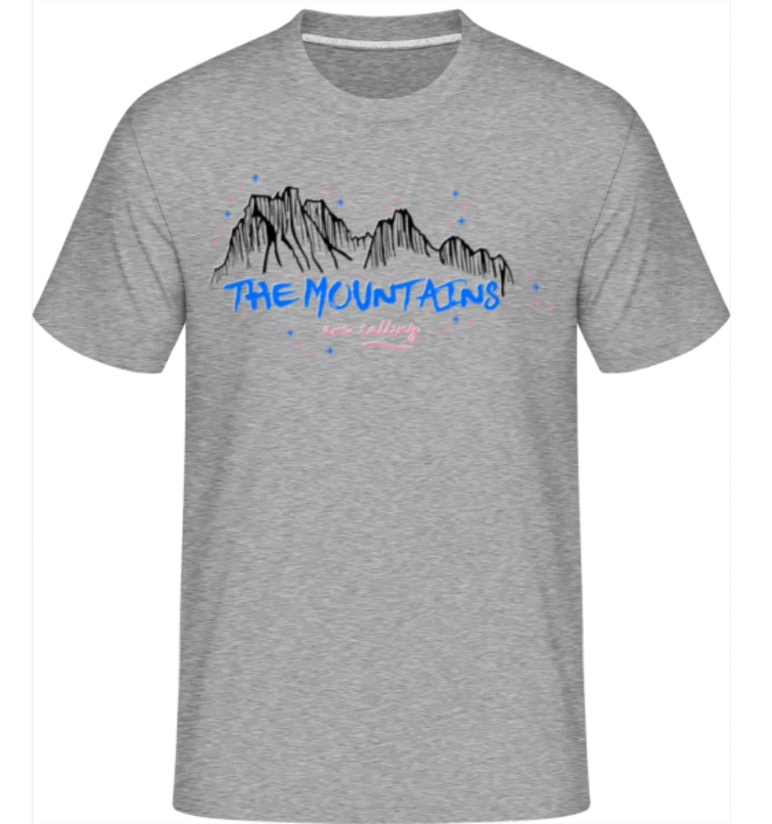 The Montains Are Calling · Shirtinator Männer T-Shirt günstig online kaufen