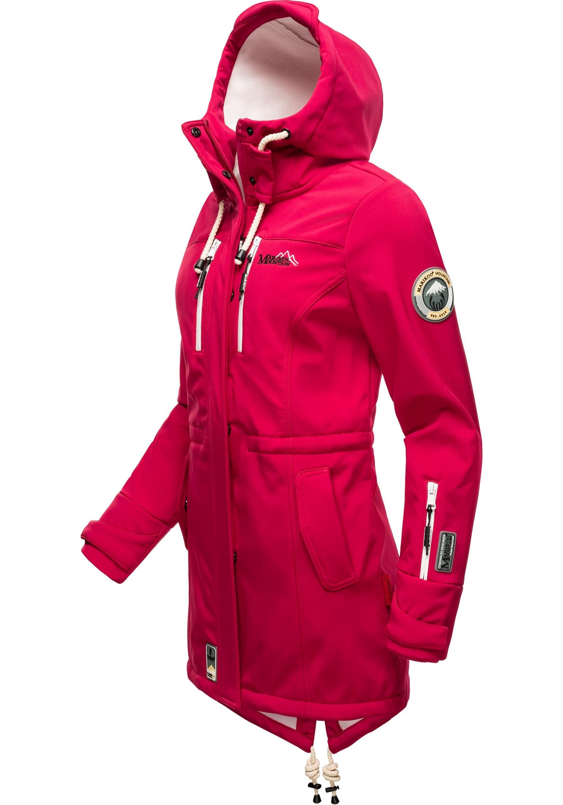 Marikoo Funktionsmantel Zimtzicke Wasserdichter Softshell Parka günstig online kaufen