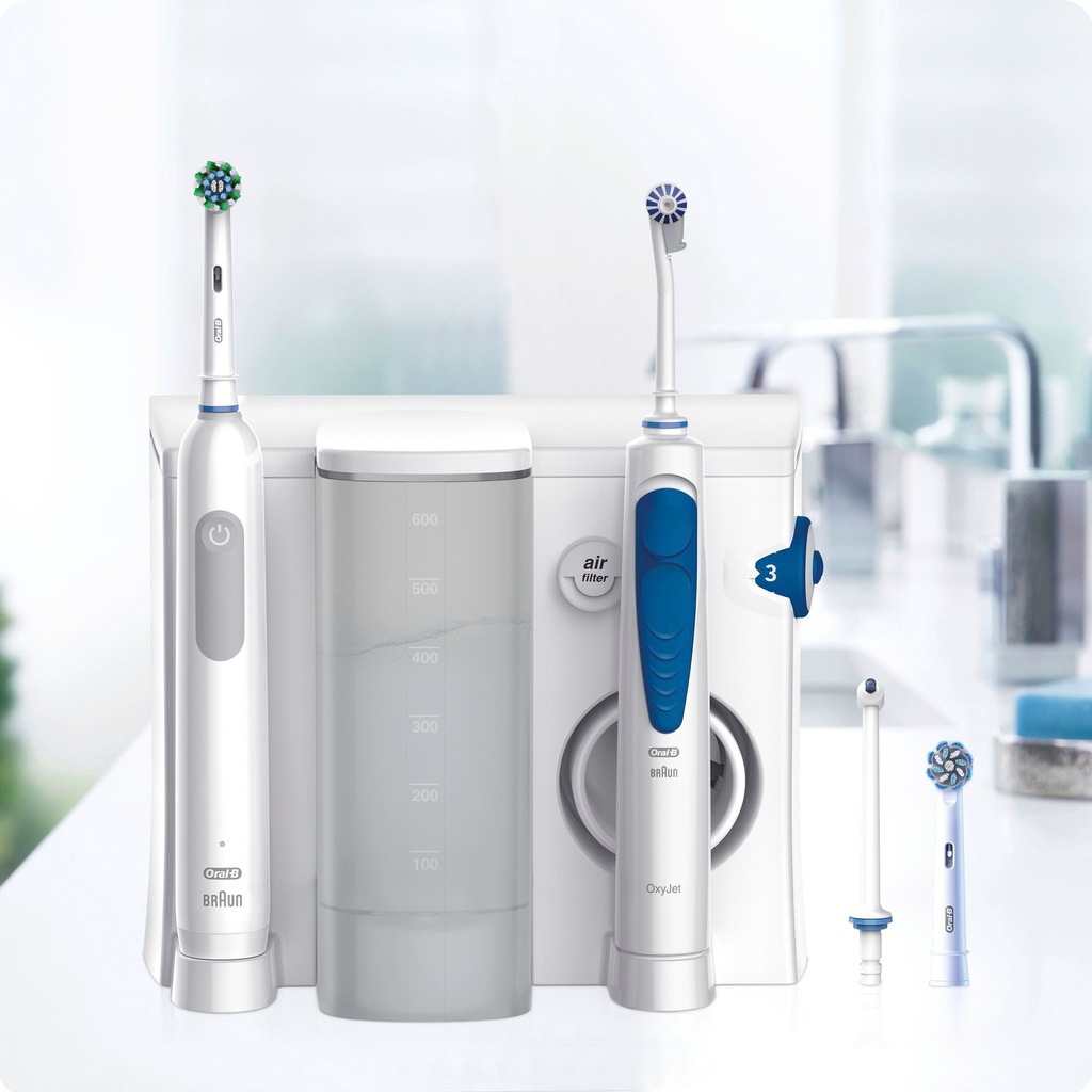 Oral-B Munddusche »Oral Health Center«, mit PRO Series 1 elektrische Zahnbü günstig online kaufen