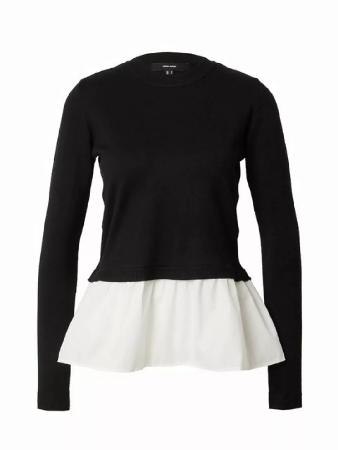 Vero Moda Rundhalspullover VMJOSE LS O-NECK WVN MIX PULLOVER GA BOO günstig online kaufen