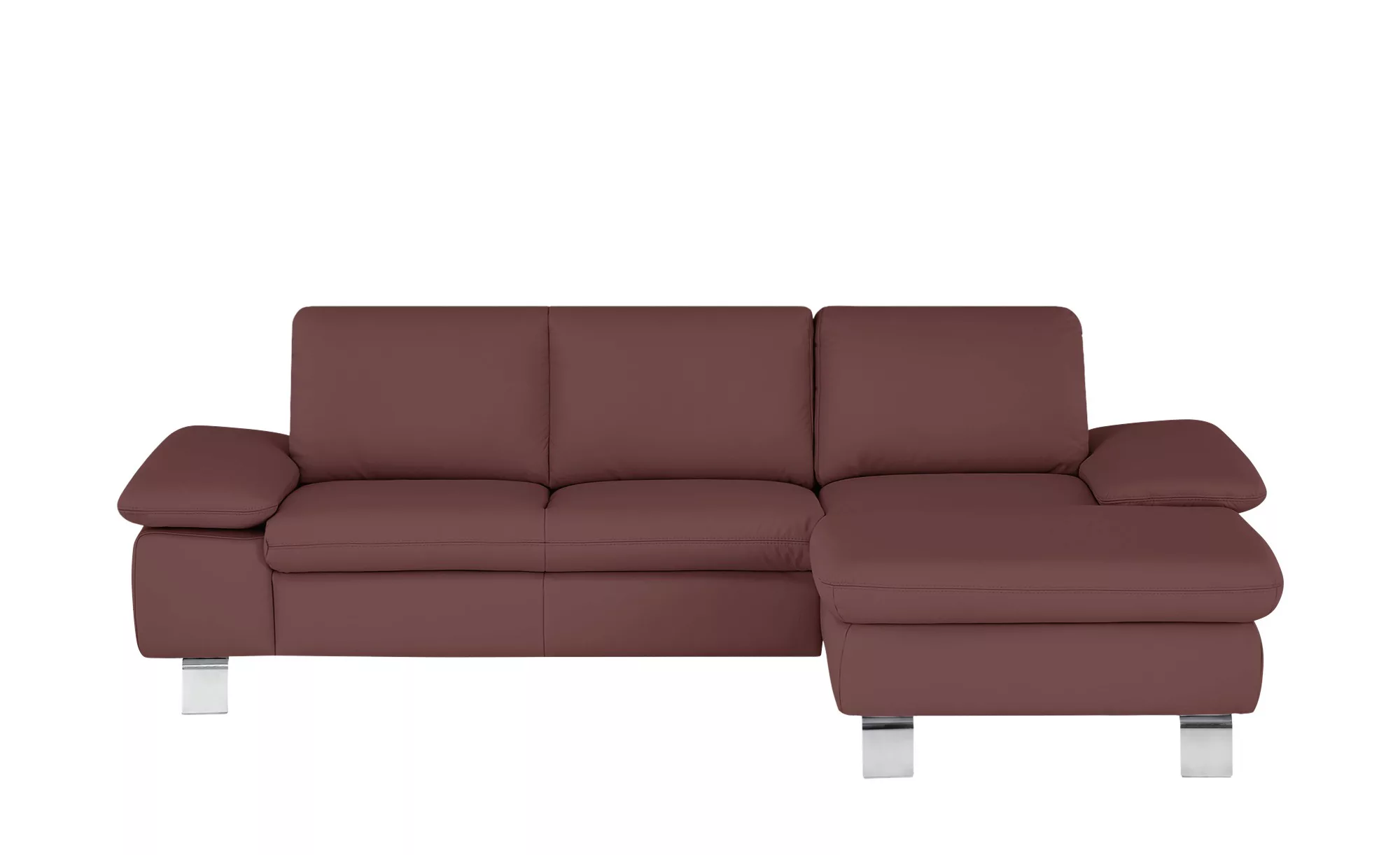 smart Ecksofa  Finola - rot - 80 cm - Polstermöbel > Sofas > Ecksofas - Möb günstig online kaufen