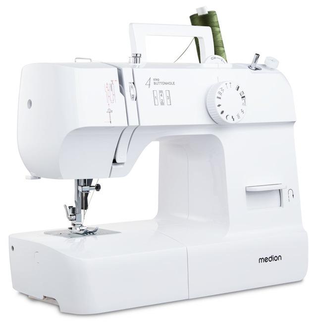Medion® Nähmaschine »SM70 (MD 11179), 12 Stichmuster, Rückwärtstaste, 70 Wa günstig online kaufen