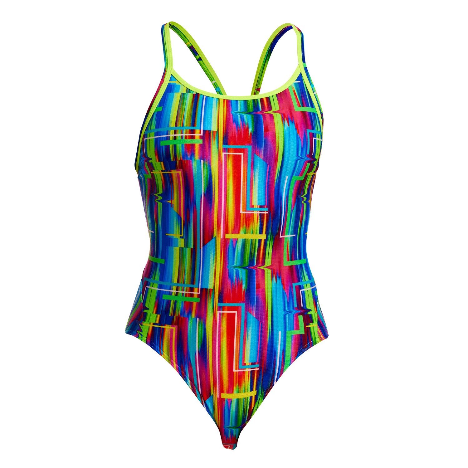 Funkita Badeanzug The Glitch einteiler Schwimmanzug günstig online kaufen