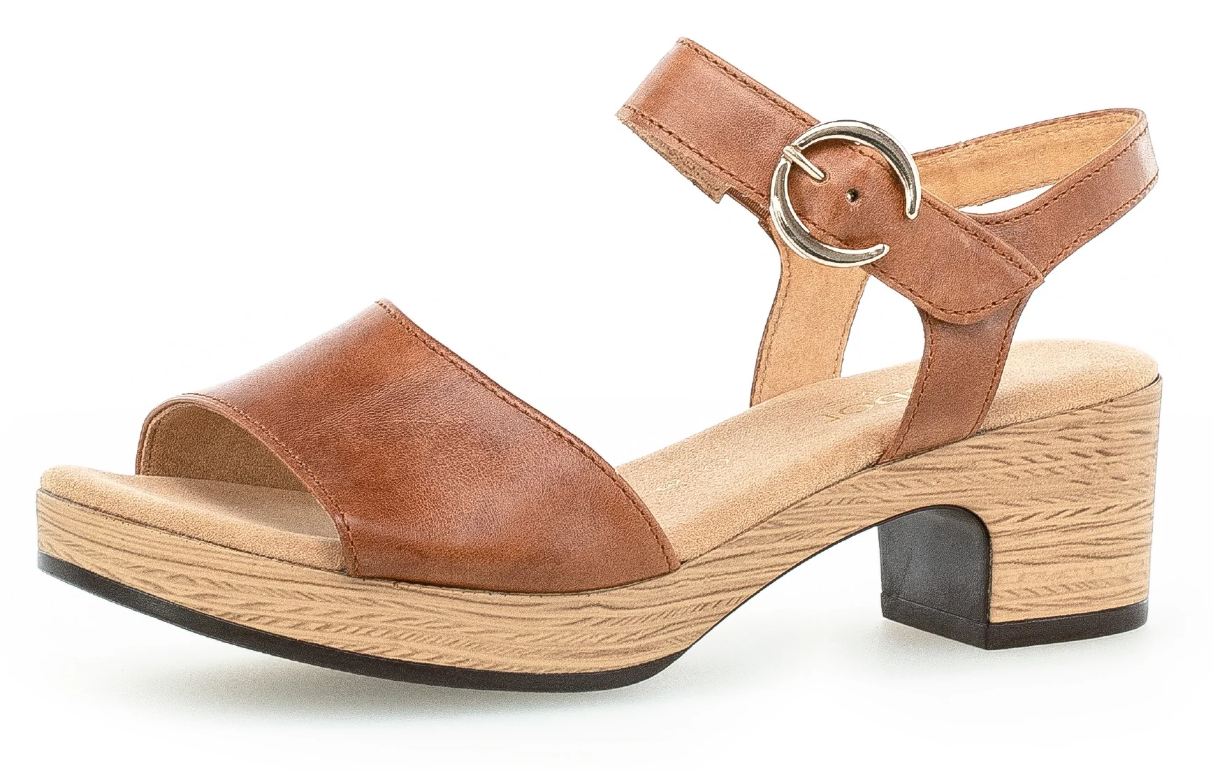 Gabor Sandalette "KRETA", Blockabsatz, Sommerschuh, Sandale mit Zierschnall günstig online kaufen